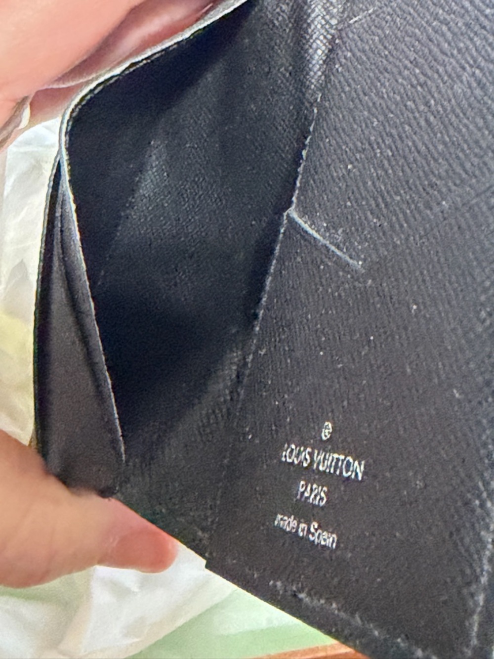 Louis Vuitton Damier Graphite Unisex Wallet - Picture 9 of 12